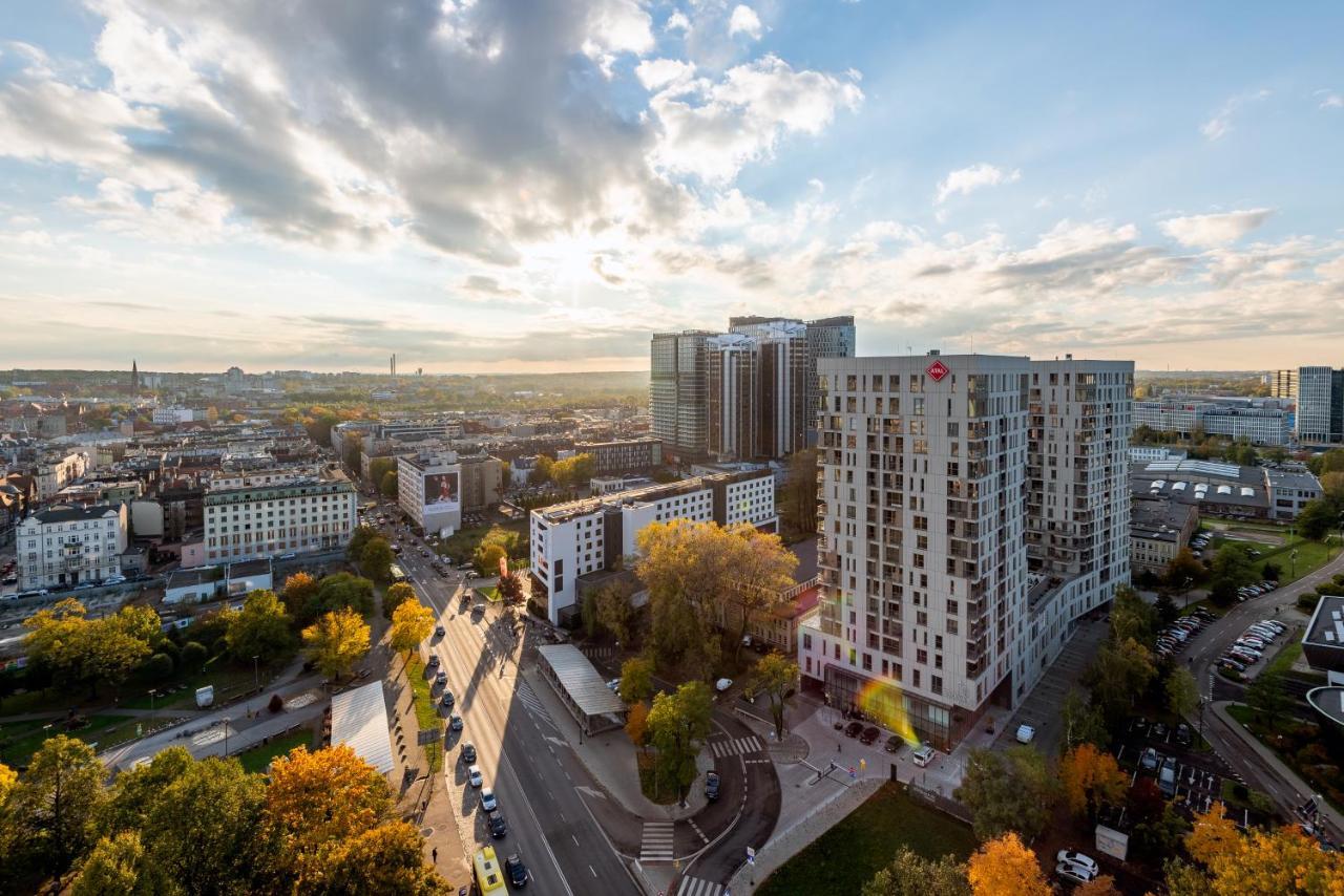Kairos Apartments - Central - Parking, Scisle Centrum, 20 Pietro, Klimatyzacja Катовице Экстерьер фото